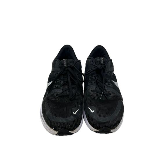 Nike Quest 4 Black White Running Shoes Mens 11 - Picture 1 of 7